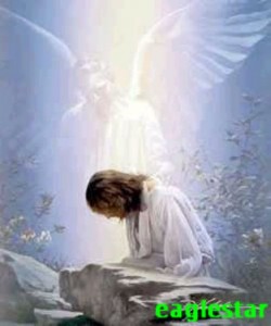 Jesus+pray+angel